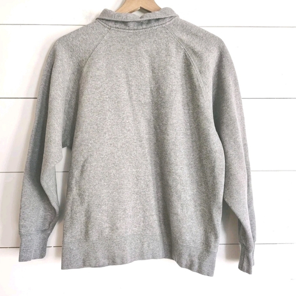 Vermont Catamounts Quarter Zip Sweatshirt Womens Size S Gray NCAA University - Picture 3 of 10